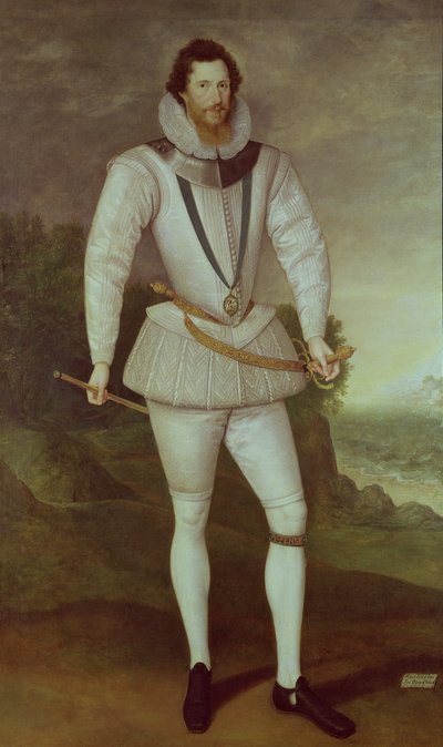Robert Devereux, 2. Earl of Essex, ca. 1596 von Marcus Garret Gheeraerts the Younger
