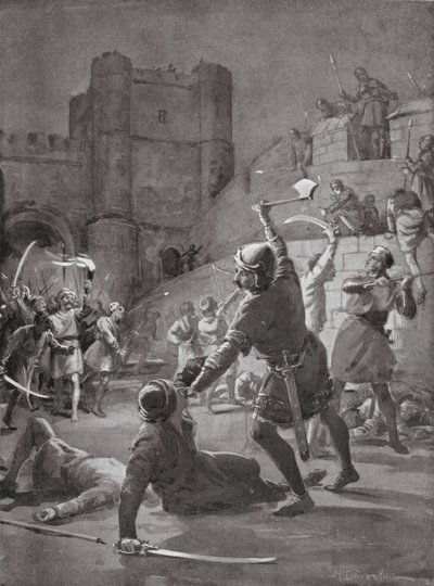 Eroberung von Lissabon von Margaret (after) Dovaston