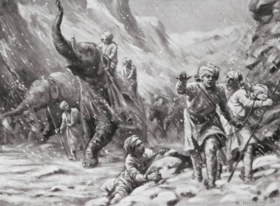 Mahmud von Ghaznis erster Erfolg, AD 1000 von Margaret (after) Dovaston