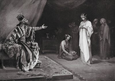 Heirat einer assyrischen Prinzessin mit Kara-indash, König von Babylon von Margaret (after) Dovaston