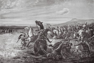 Die Schlacht von Orchomenos von Margaret (after) Dovaston