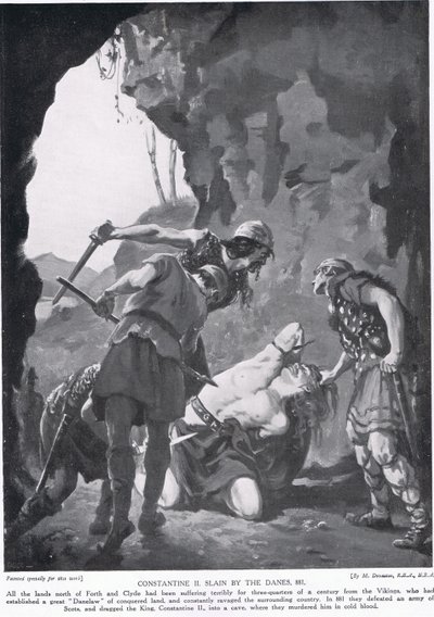 Konstantin II. von Dänen getötet, 881 n. Chr. von Margaret Dovaston