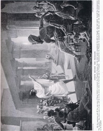 Joseph vor dem Pharao, um 1920 von Margaret Dovaston