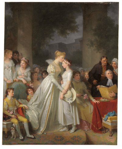 Der Schutzkuss der örtlichen Burgherrin von Marguerite Gerard
