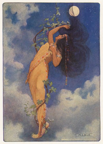 Illustration für Hiawatha von Longfellow von Maria Louise Kirk