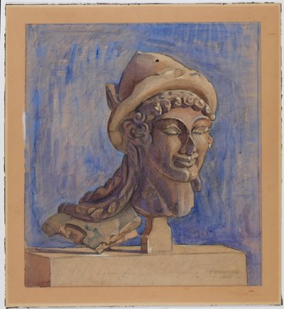 Hermes Kopf aus Veji von Marie Henriques