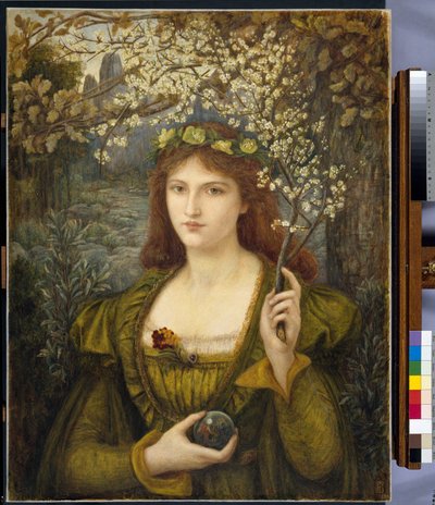 Madonna Pietra Degli Scrovigni von Marie Spartali Stillman