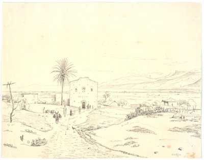 Griechische Landschaft, Vostiza von Martinus Rørbye