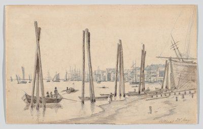 Die Küste von Altona von Osten aus gesehen von Martinus Rørbye