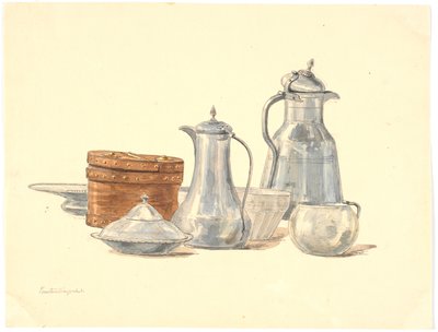 Türkische Gefäße und Krüge von Martinus Rørbye