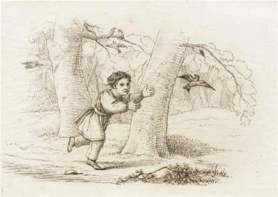 Illustration zu "Fünfzig Fabeln für Kinder" von Hey von Martinus Rørbye