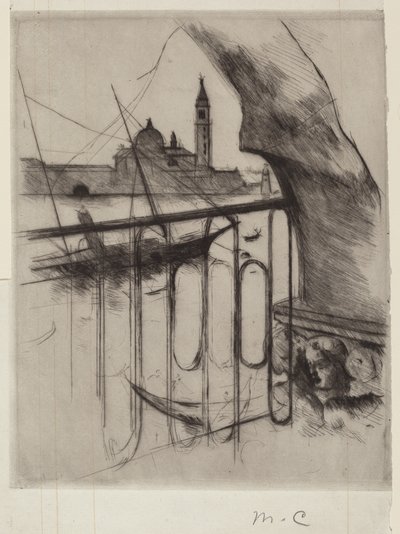 Blick auf Venedig von Mary Cassatt