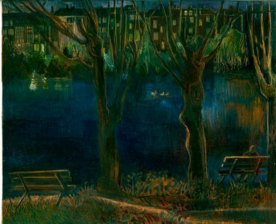 Der Teich; South End Green, 2011 von Mary Kuper