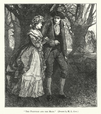Der Lehrling und das Mädchen von Mary L. Gow