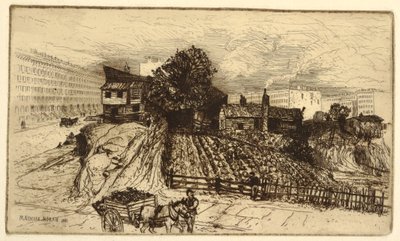 Eine Stadtfarm, New York von Mary Nimmo Moran