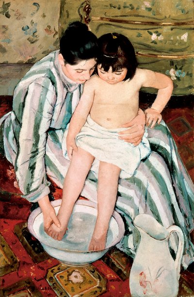 Das Bad des Kindes von Mary Stevenson Cassatt