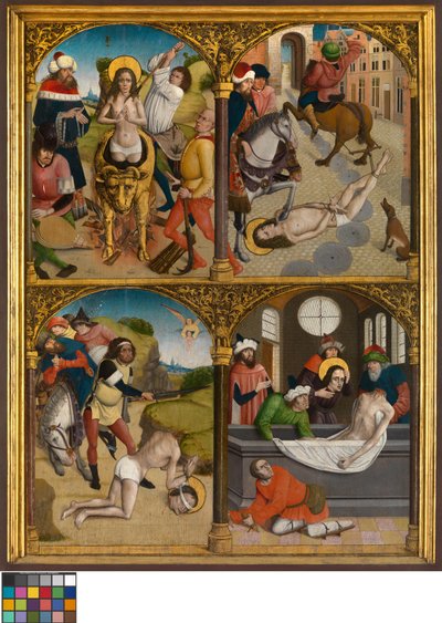 Die Legende des Heiligen Georg von Master Bruges