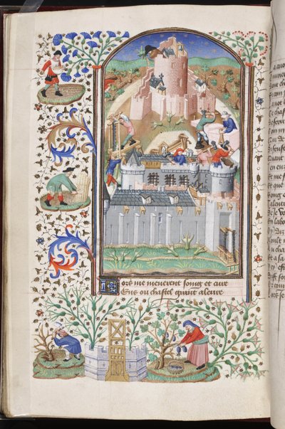 Das Schloss der Arbeit, aus 