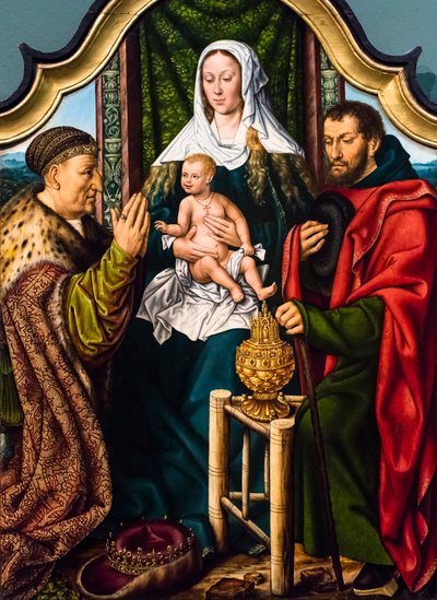Die Anbetung der Könige, um 1510 von Master of Frankfurt