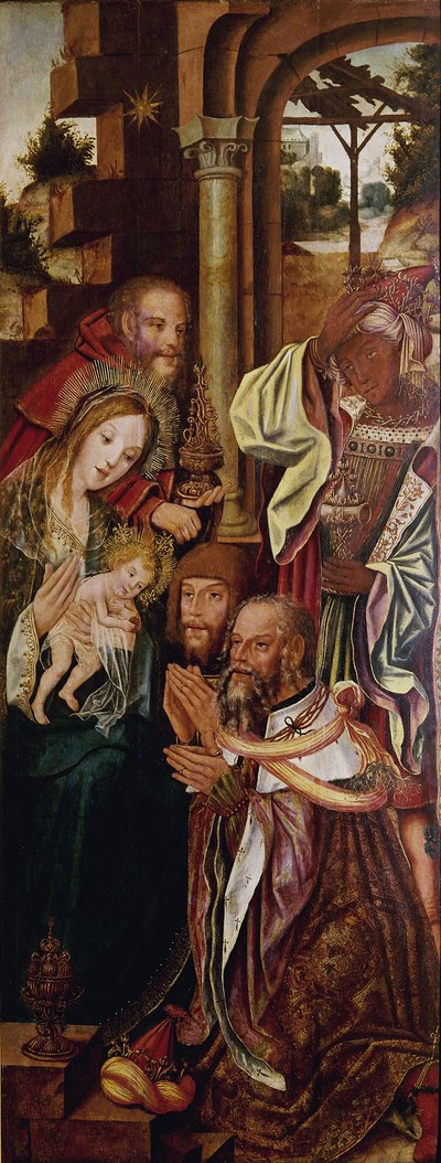 Die Anbetung der Könige, ca. 1510 von Master of Sardoal