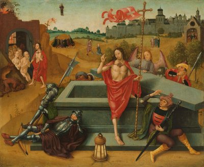 Auferstehung Christi, ca. 1485-1500 von Master of the Amsterdam Death of the Virgin