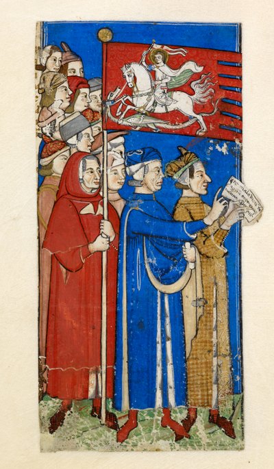 Cocharelli, Abhandlung über die Laster und Tugenden, c.1330-40 von Master of the Cocharelli Codex