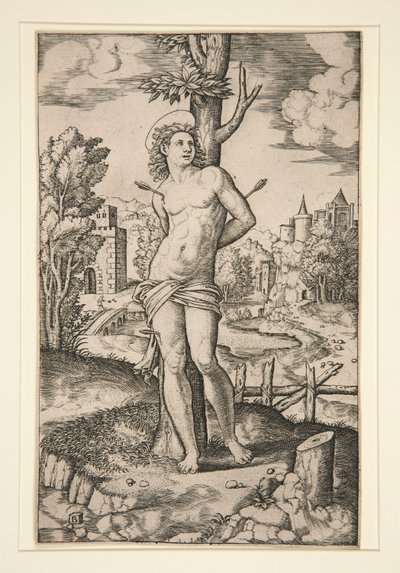 St. Sebastian von Master of the Die