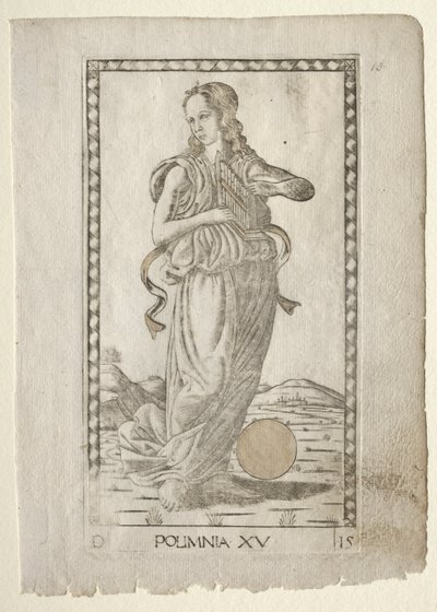 Polyhymnia heroische Hymnen aus der Tarocchi-Serie D... von Master of the E Series Tarocchi