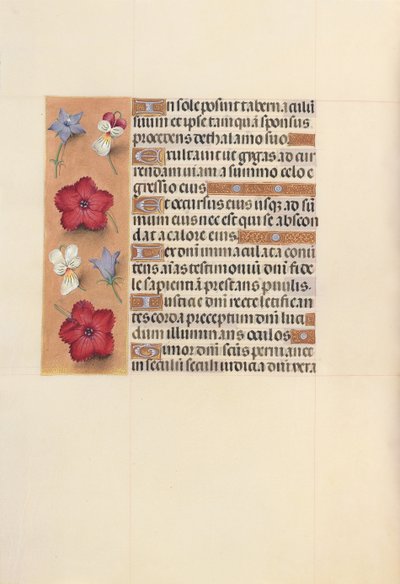 Stundenbuch von Königin Isabella der Katholischen, Königin von Spanien: Fol. 101v von Master of the First Prayerbook of Maximillian