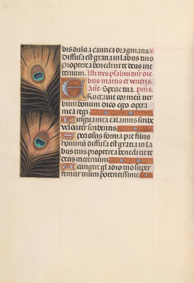 Stundenbuch der Königin Isabella die Katholische, Königin von Spanien: Fol. 103v, ca. 1500 von Master of the First Prayerbook of Maximillian