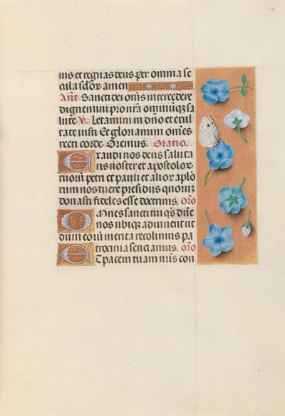 Stundenbuch der Königin Isabella der Katholischen, Königin von Spanien: Fol. 130r, ca. 1500 von Master of the First Prayerbook of Maximillian