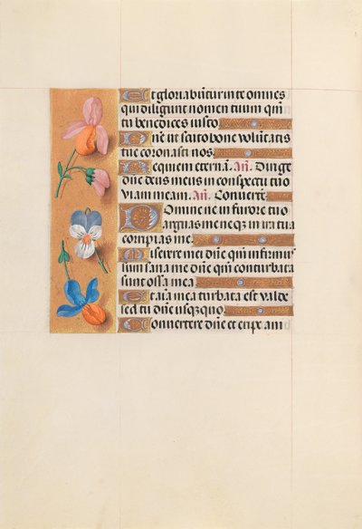 Stundenbuch der Königin Isabella der Katholischen, Königin von Spanien: Fol. 228v, ca. 1500 von Master of the First Prayerbook of Maximillian