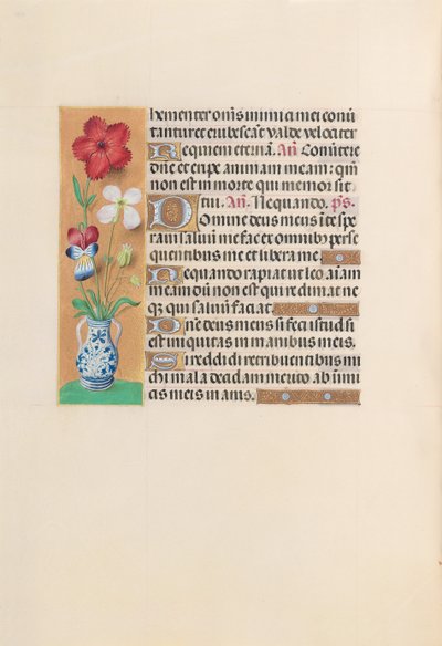 Stundenbuch der Königin Isabella der Katholischen, Königin von Spanien: Fol. 229v, ca. 1500 von Master of the First Prayerbook of Maximillian