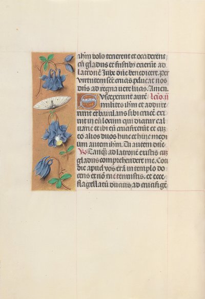 Stundenbuch der Königin Isabella der Katholischen, Königin von Spanien: Fol. 54v, ca. 1500 von Master of the First Prayerbook of Maximillian