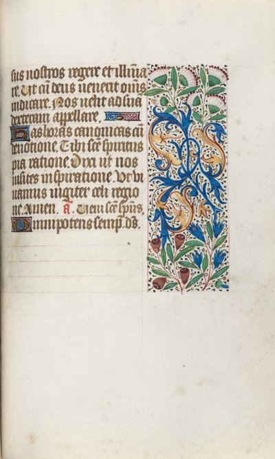 Stundenbuch Gebrauch von Rouen: fol. 102r von Master of the Geneva Latini