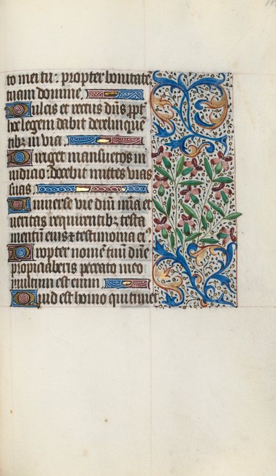 Stundenbuch Gebrauch von Rouen: fol. 119r, ca. 1470 von Master of the Geneva Latini