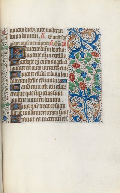 Stundenbuch Gebrauch von Rouen: fol. 141r, um 1470 von Master of the Geneva Latini