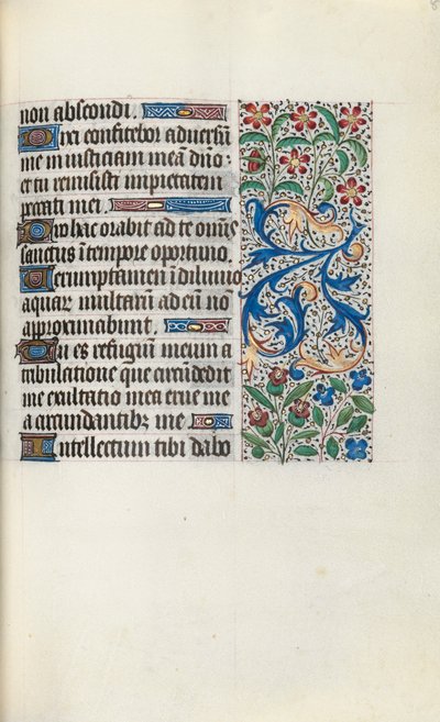Stundenbuch Gebrauch von Rouen: fol. 82r, ca. 1470 von Master of the Geneva Latini