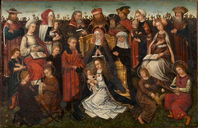 Die Familie der Heiligen Anna, ca. 1500-10 von Master of the Holy Family of St. Anne