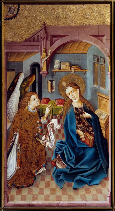 Die Verkündigung von Master of the Rhine
