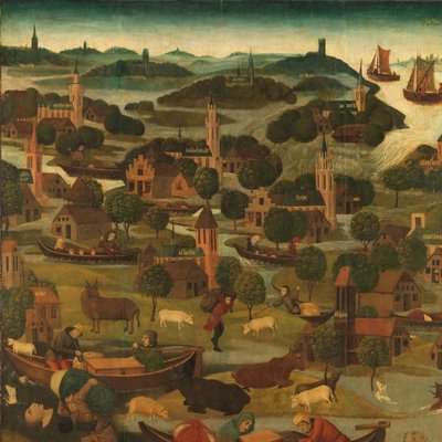 Die Sint-Elisabethsflut von Master of the St Elizabeth Panels