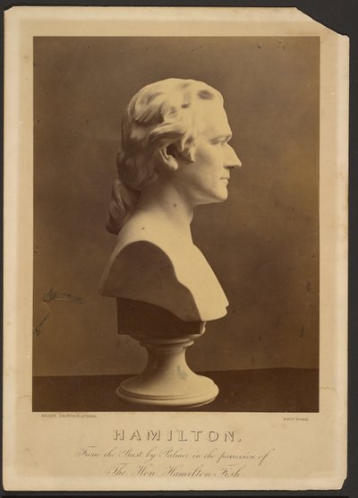 [Büste von Alexander Hamilton] von Mathew B. Brady