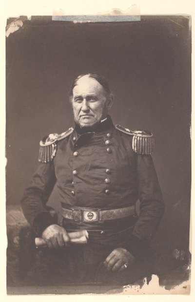 Generalmajor David E. Twiggs von Mathew B. Brady