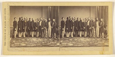 Der Prinz von Wales und Gefolge von Mathew B. Brady