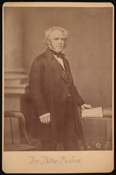 Porträt von Peter Parker 1804-1888 von Mathew Brady