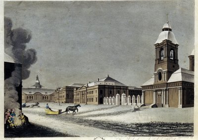 Das Arsenal und die Kanonengießerei in Petersburg von Matthew Dubourg