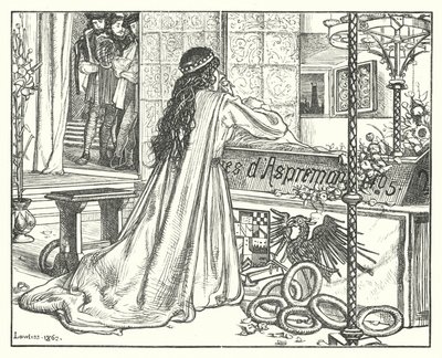 Die Hexe von Matthew James (attr. to) Lawless