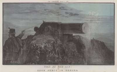 An die Kanone gebunden! oder, Der arme Frieden in Gefahr von Matthew