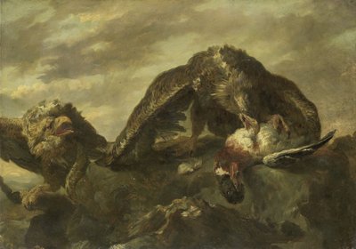 Adler auf den Klippen von Matthijs Maris