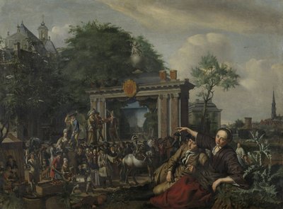 Freilufttheateraufführung von Matthys Naiveu